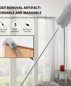 Microfiber Duster with Extension Pole 30-100 Inches