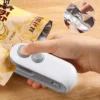 2-in-1 Mini Bag Sealer – USB Rechargeable & Long Lasting Battery