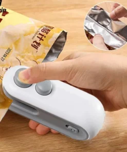 2-in-1 Mini Bag Sealer – USB Rechargeable & Long Lasting Battery