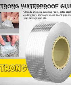 Aluminum Foil Butyl Rubber Tapes Self Adhesive Waterproof Tape